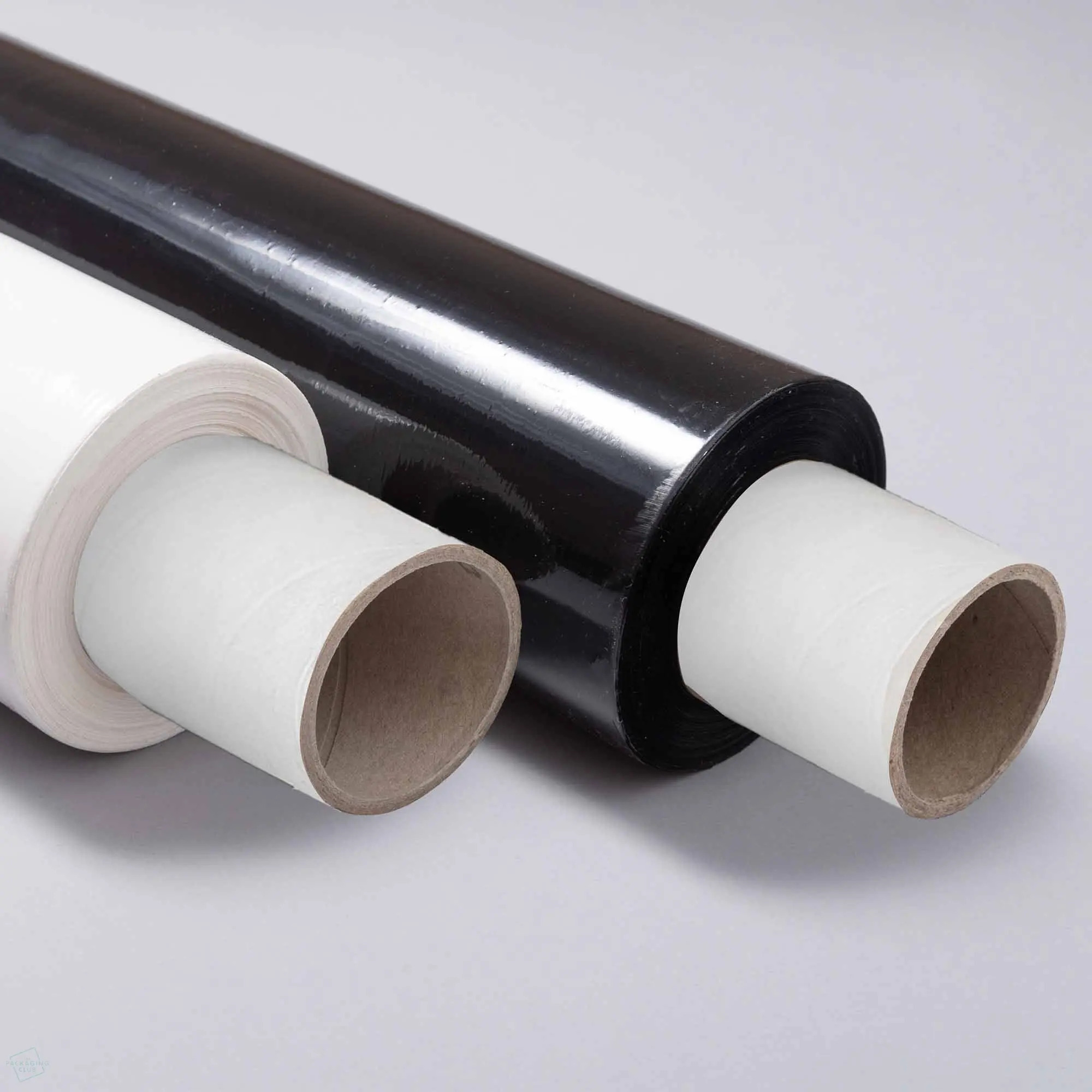 Stretch Film Roll – Multiple Sizes (1Kg to 3Kg, 300G Core) | Clear & Black Options, High Strength Pallet Wrap, 6 Rolls/Pack